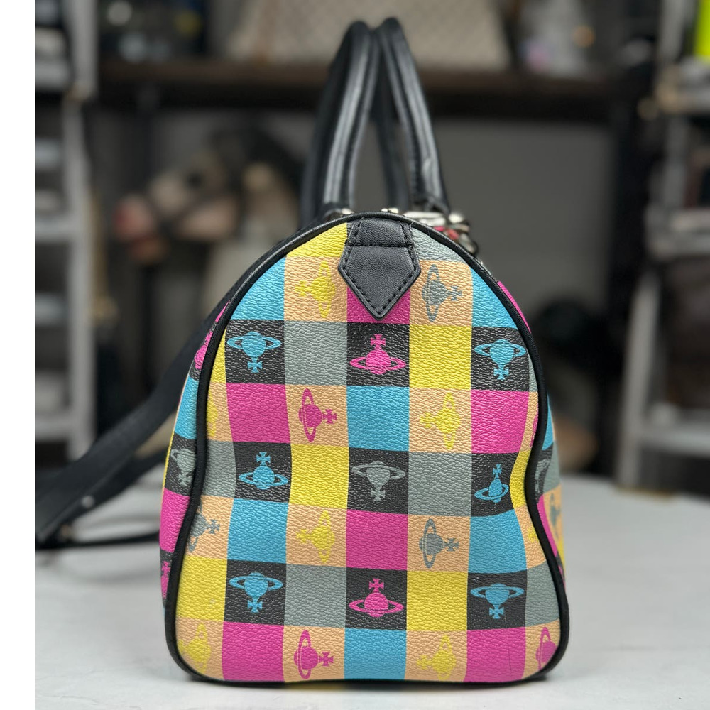 Vivienne Westwood Orb Boston Speedy Bag with Strap - Picture 9 of 9
